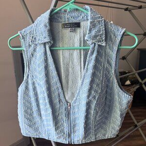 Women's Large Cropped Shirt